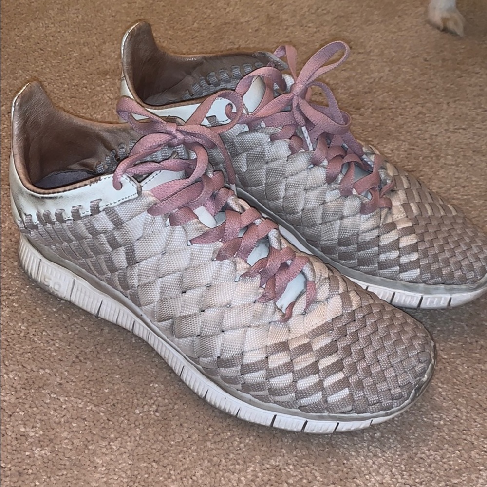 Nike quilted sneakers.